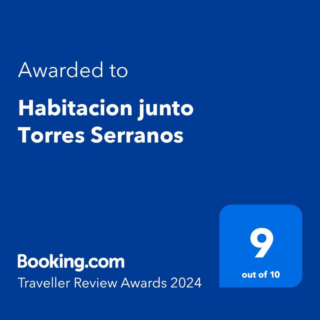 Habitacion Junto Torres Serranos Валенсия Экстерьер фото